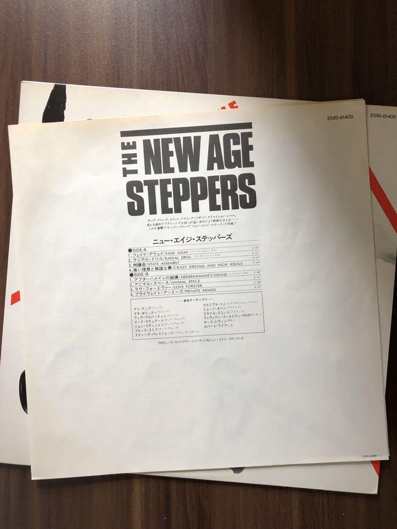THE NEW AGE STEPPERS LP日本盤