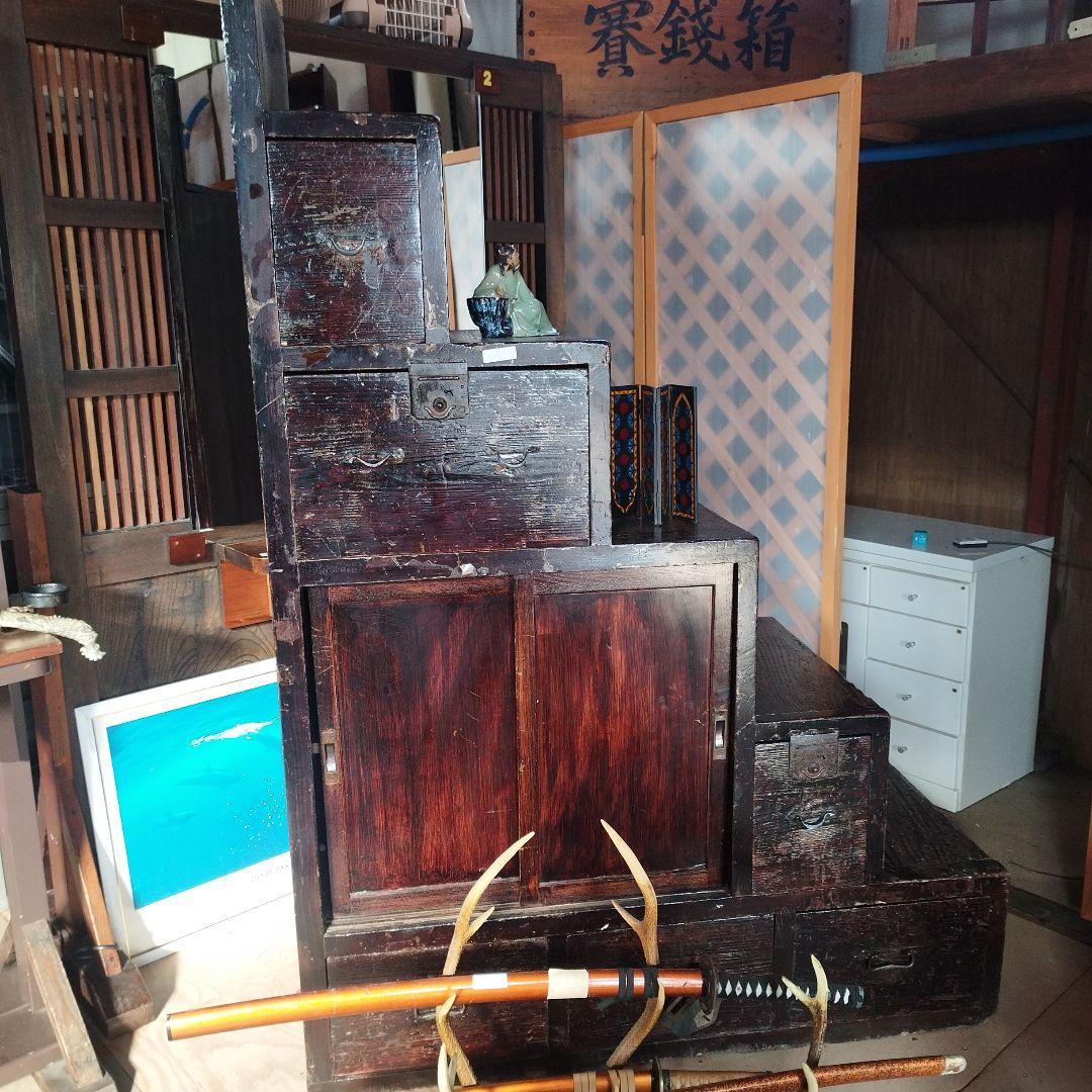 古民家　レトロ　大型家具