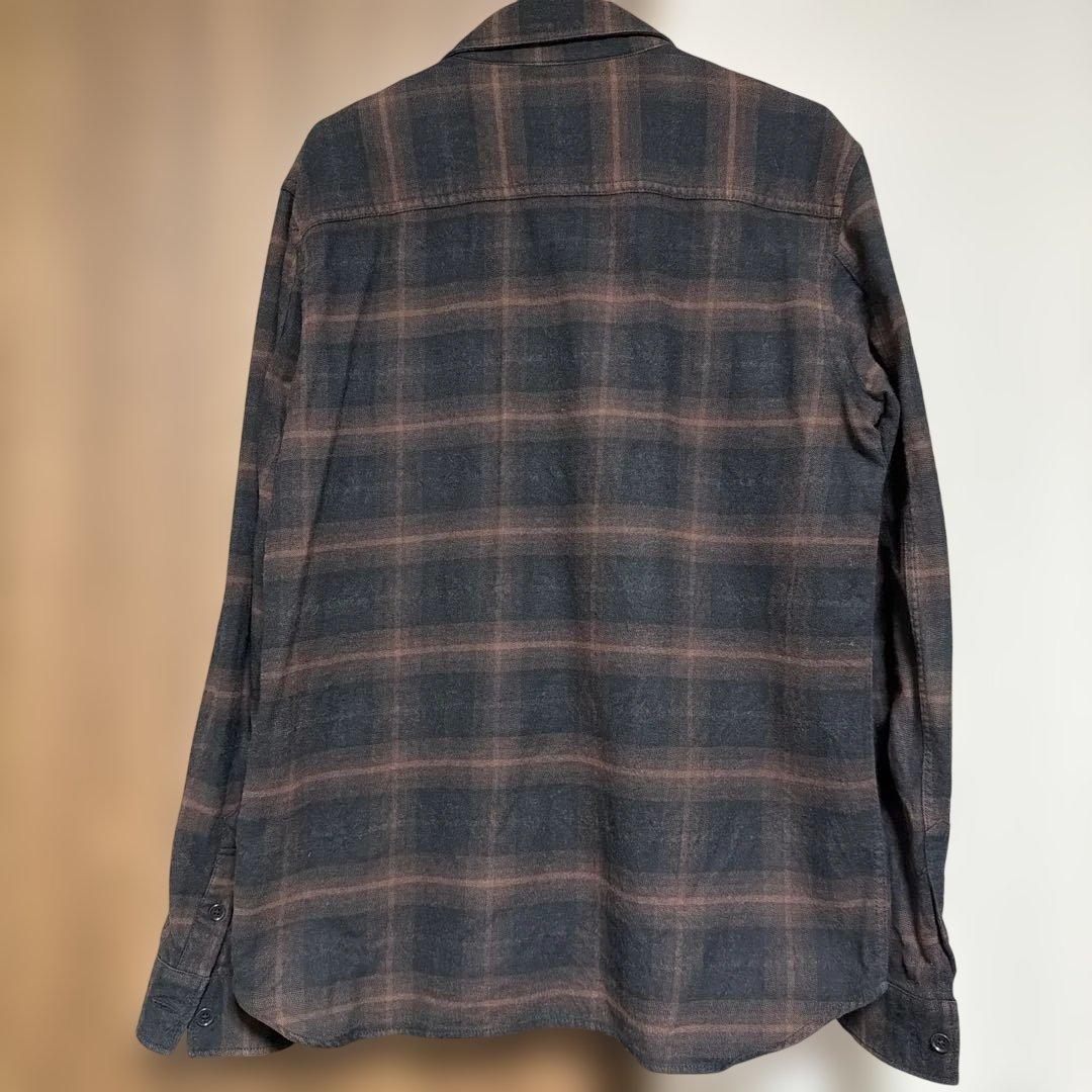 ワコマリア オンブレチェック ネルシャツ L ワコマリア オンブレチェック ネルシャツ L