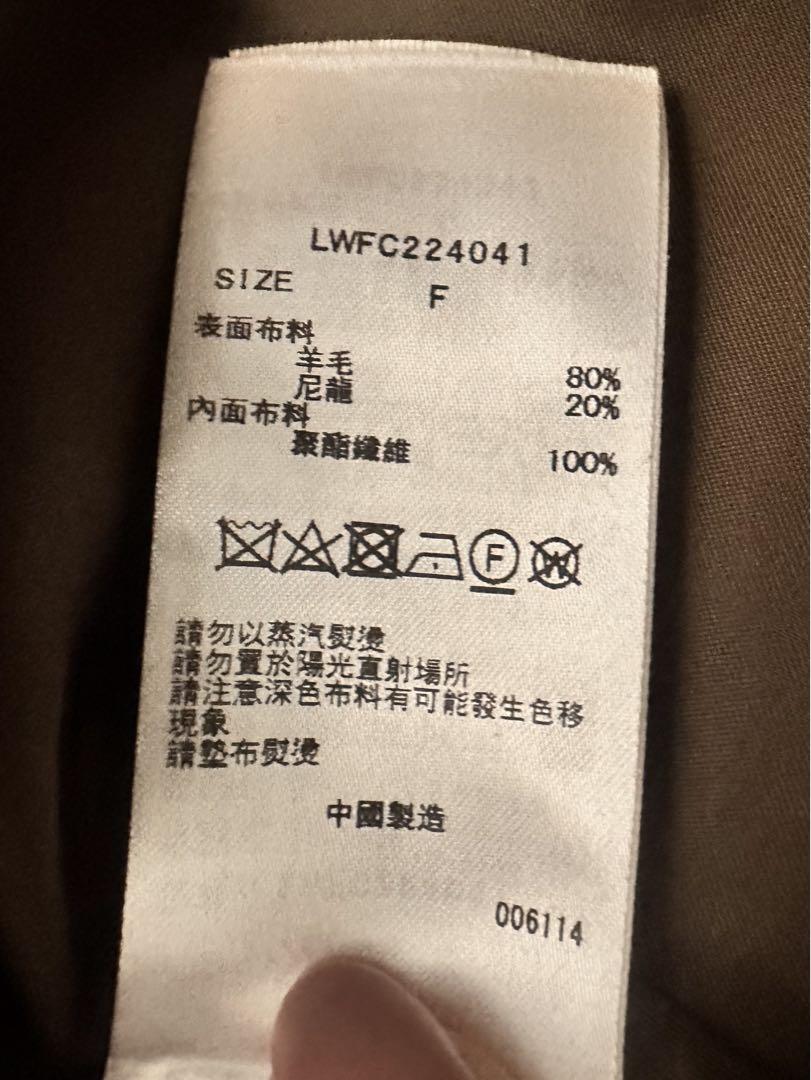 値下げ★新品未使用★リリーブラウン ★ケープコート★