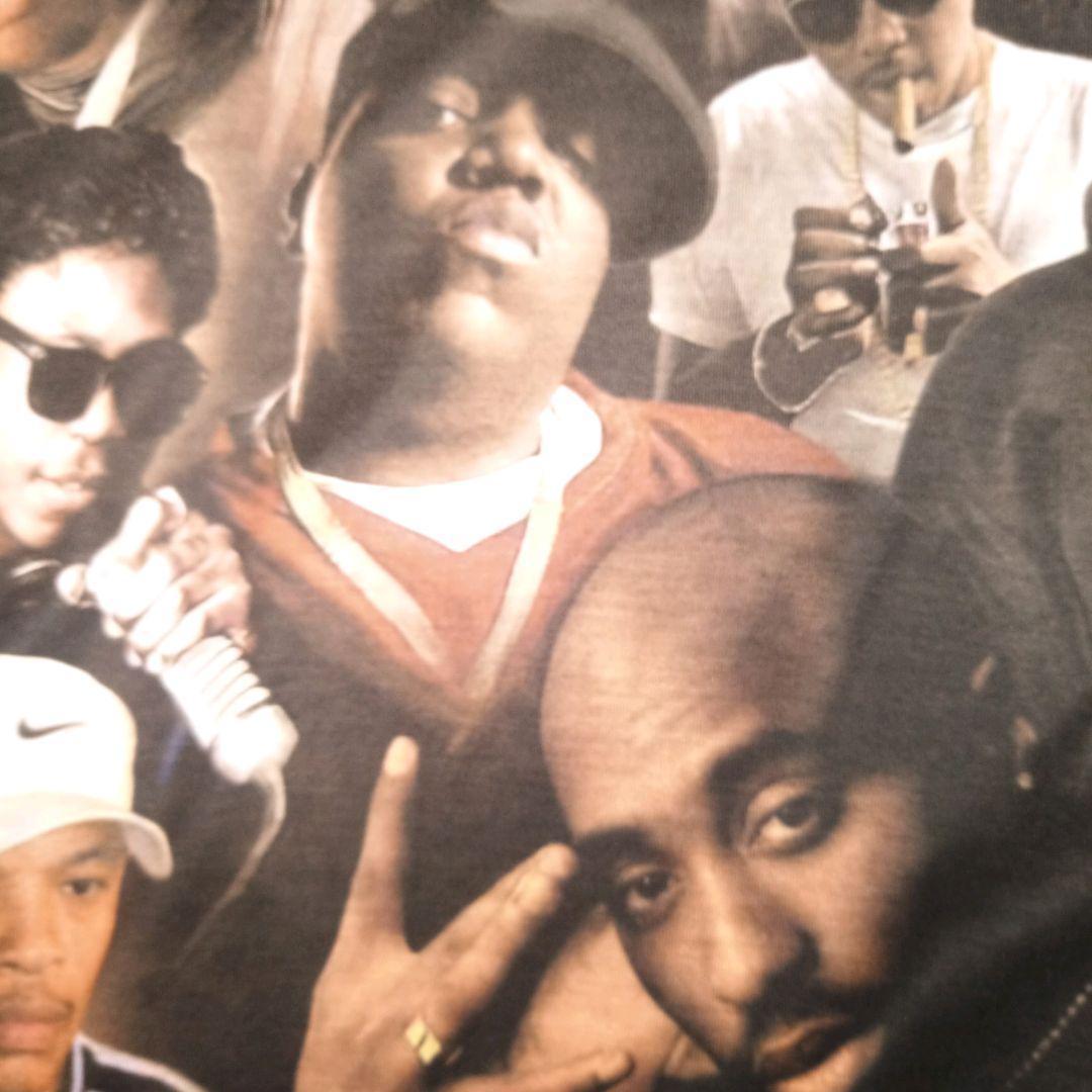 好評通販 HIPHOP ヒップホップレジェンド 2PAC スヌープドッグ Lサイズ WOgzK-m48463992380 人気限定品