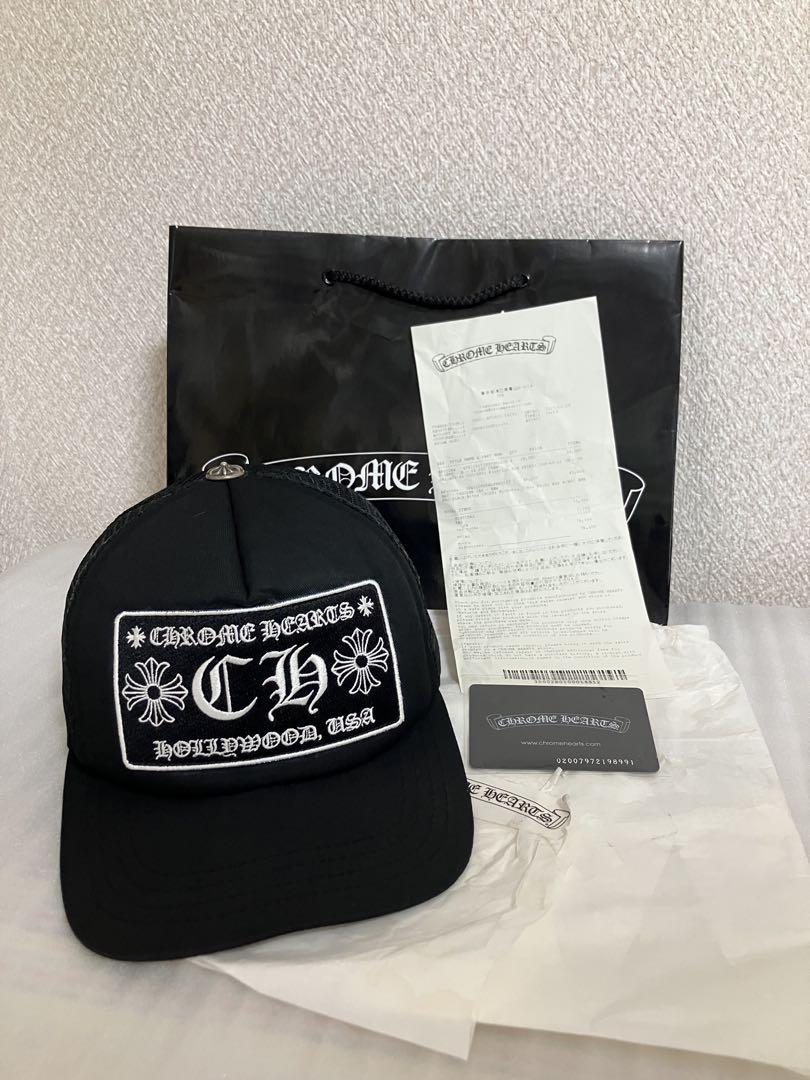 ⭐︎国内正規品⭐︎クロムハーツキャップ　正規品　ブラック