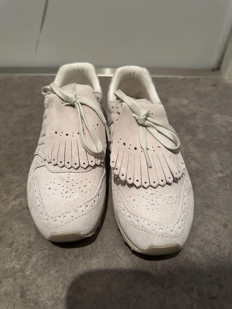 【新品】New Balance フリンジスニーカー ホワイト 22.5cm