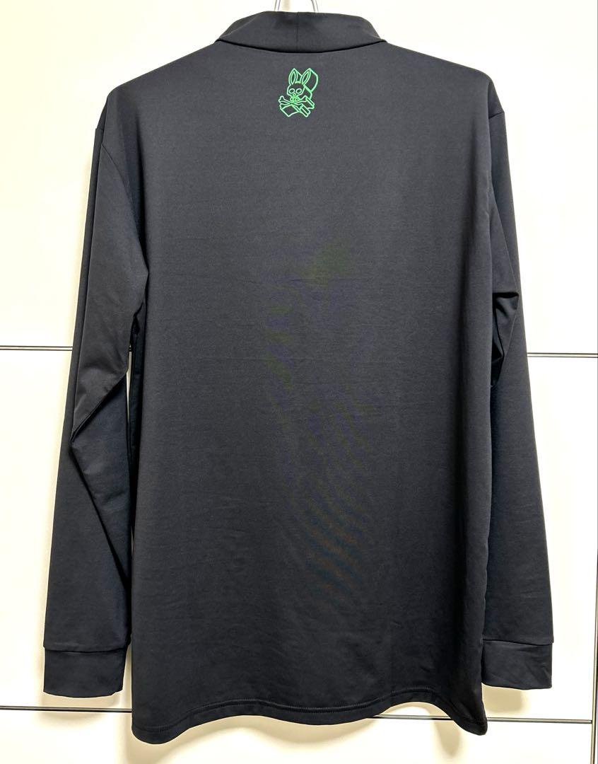 交換無料！ ほぼ新品】サイコバニー XL ストレッチ長袖モックネックシャツ メンズウェア