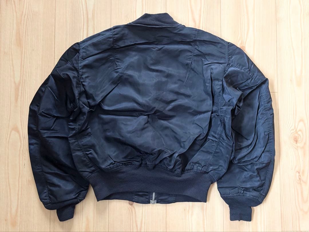 90s ALPHA L2B ジャケット グランドクルー用 ネイビー M 90s ALPHA L2B ジャケット グランドクルー用 ネイビー M