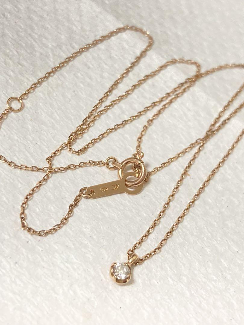 4℃⭐︎K10ダイヤモンドネックレス 4℃ - 4°C K10 ダイヤモンドネックレスの通販 by JewelryBox