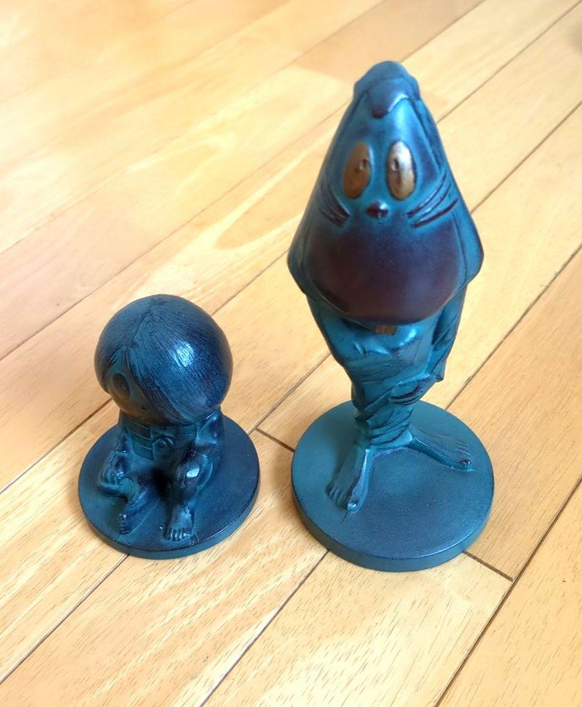 鬼太郎　ねずみ男ブロンズ像