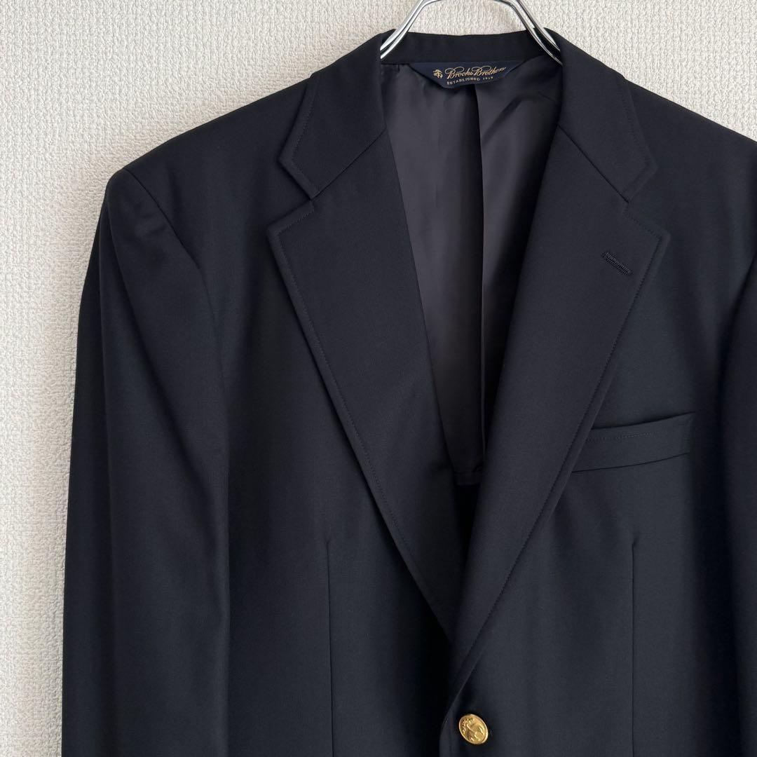 最高級品】BROOKS BROTHERS テーラードジャケット 紺ブレ