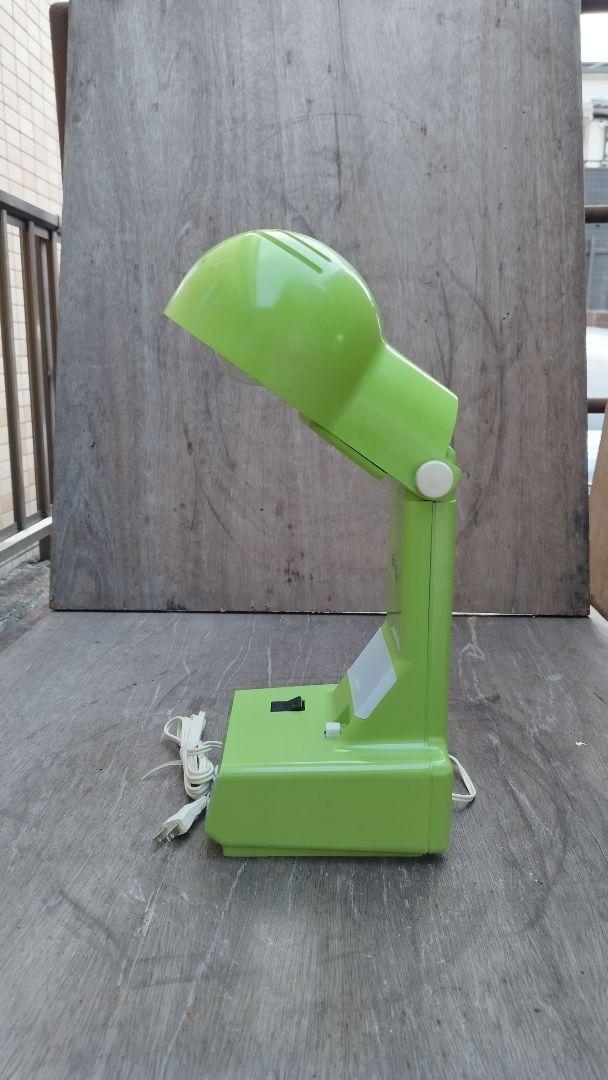 【美品】東芝 clotty 置き時計 卓上ライト 1L-1501GR 昭和レトロ