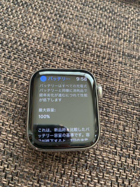 人気SALESALE 純正 ほぼ新品アップルウォッチ6ステンレス40mmバッテリー100% オマケ付 lkdB5-m48468482148 人気特価