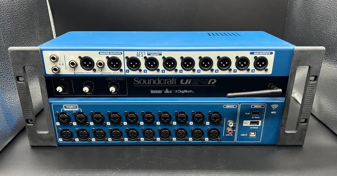 Soundcraft Ui24R ジャンク品一部チャンネル不具合あり 修理可能