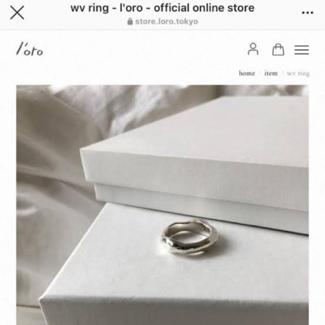 アクセサリー loro wv ring #11