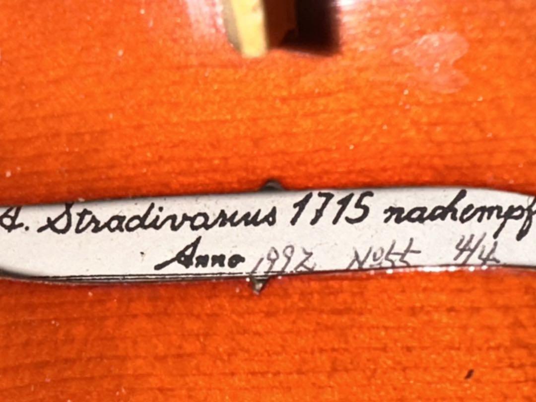 快適ホビー・楽器・アート - KISO VIOLIN 4/4 A. Stradivarius 1715