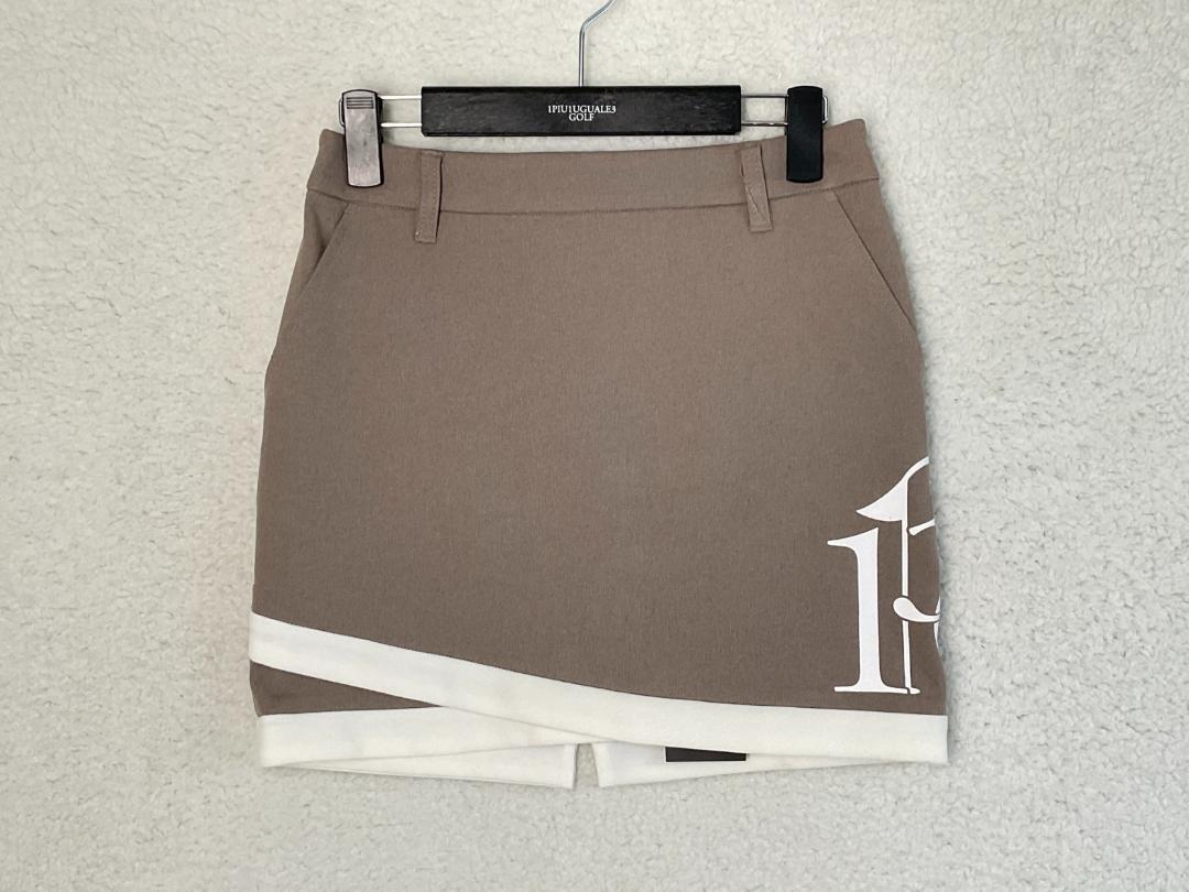 【未使用品】1PIU1UGUALE3　GOLF ロゴスカート 定価44000円