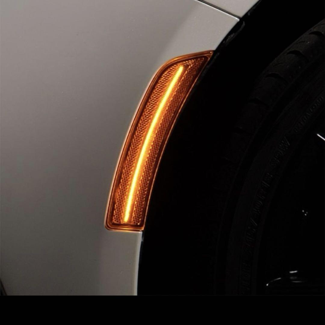 ZN8 GR86 ZD8 BRZ用INTEC LEDサイドマーカー アンバー