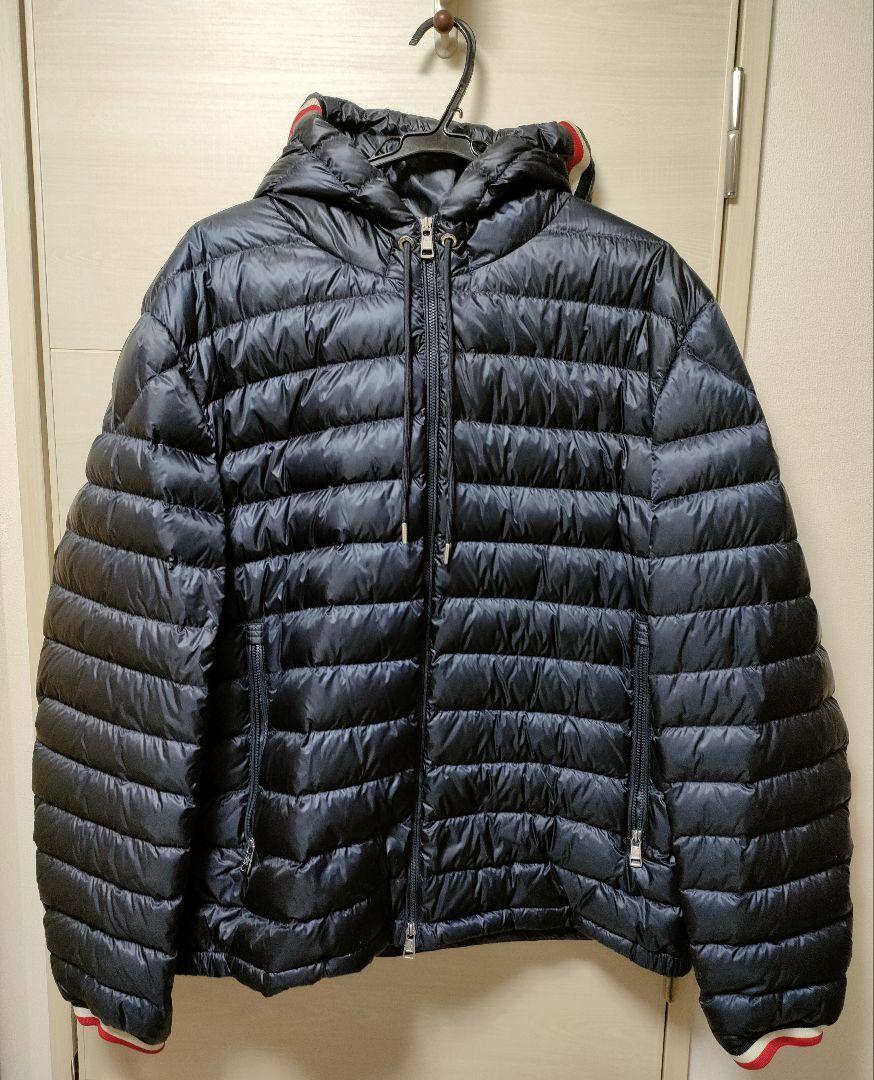 美品 モンクレール GIROUX ダウンジャケット 希少サイズ7 ネイビー