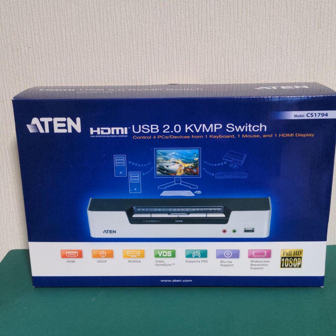 ATEN 【HDMI】4ポートCPU切替器 KVM Switch CS1794 | loneoakpoint.com