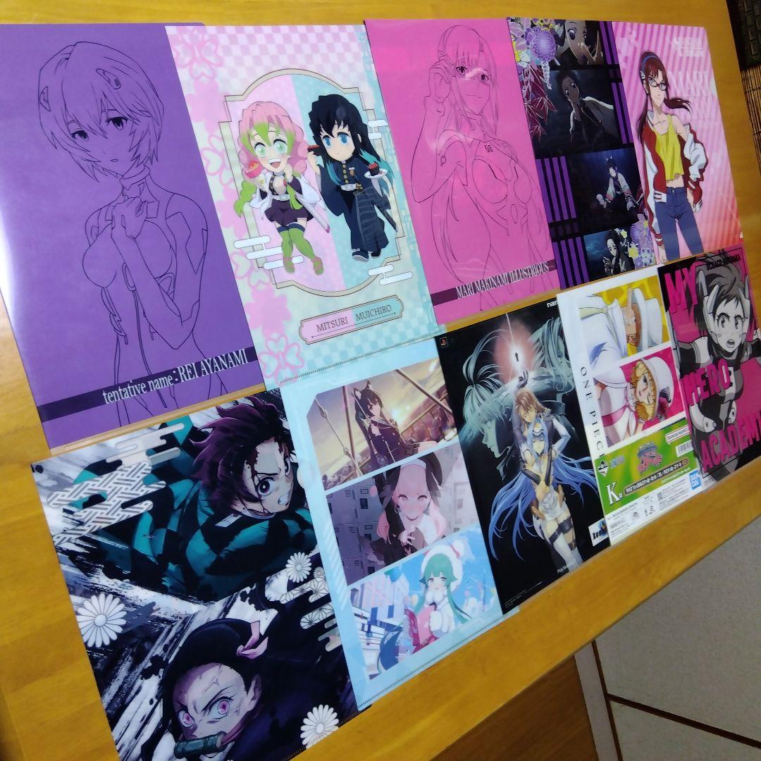 アニメ 美少女系 A−4クリアファイル まとめ売り 大量 100