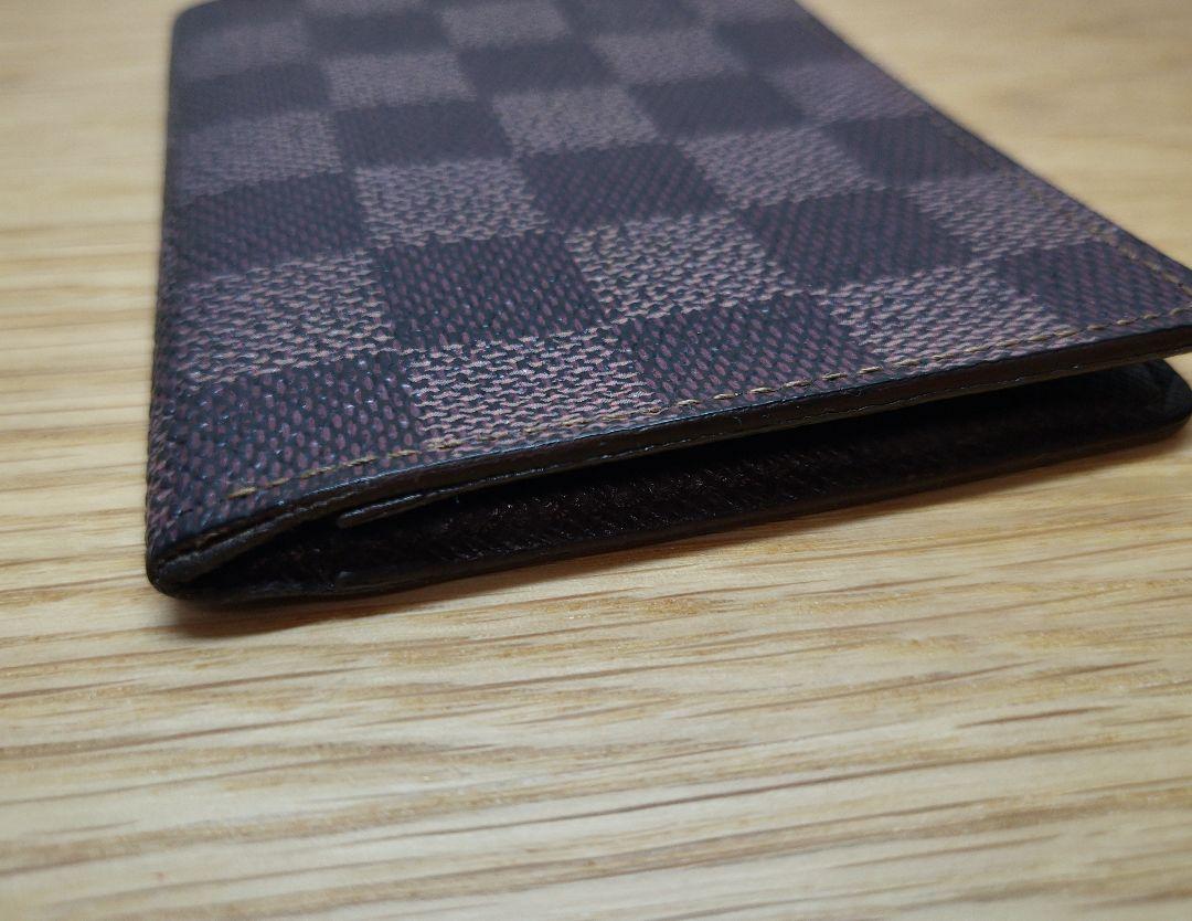 LOUIS VUITTON ルイヴィトン ダミエ パスケース 定期入れ 良品