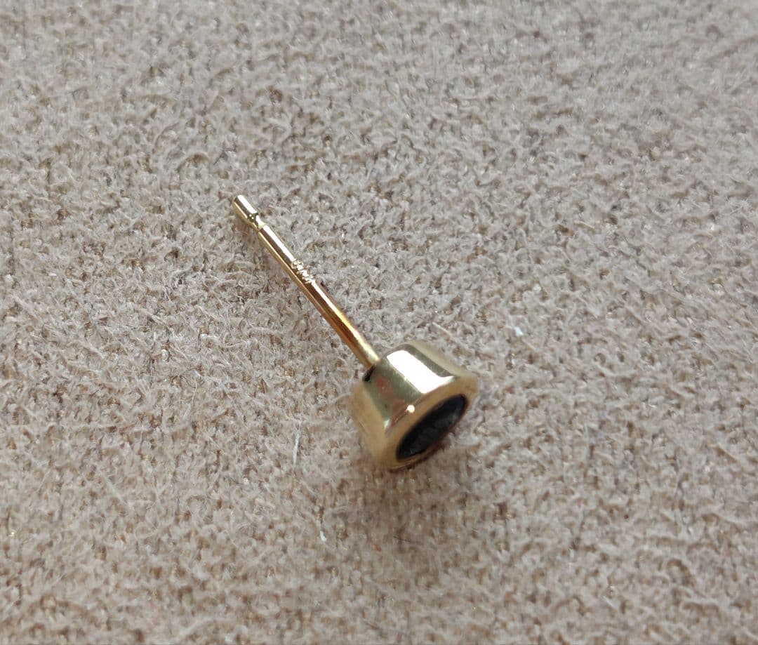 K18 サファイア ピアス 片耳目立った傷や汚れなし FORTGASGNV_COM_BR