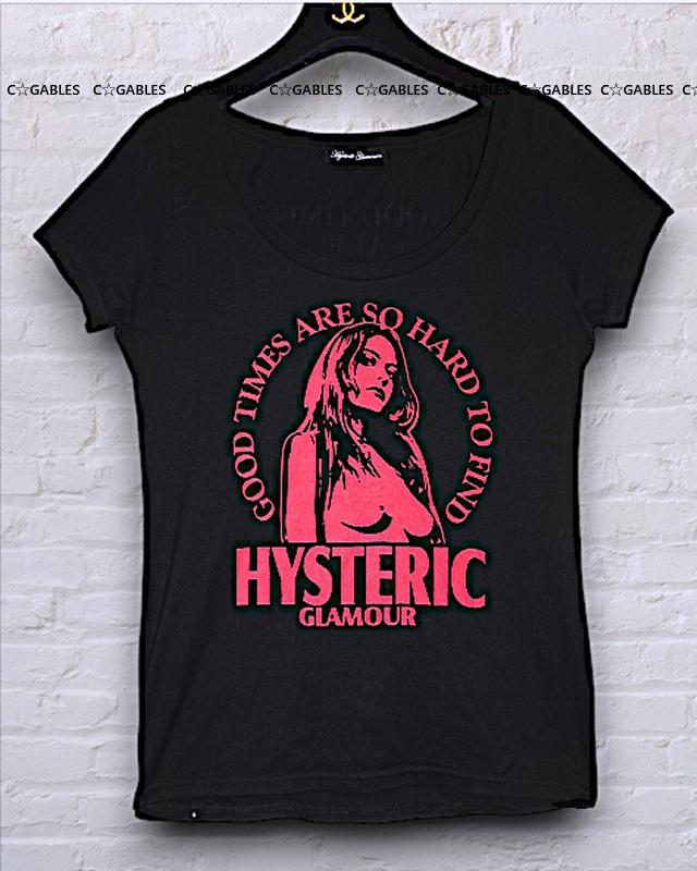 ★美品★　ヒステリックグラマー　両面プリント　BIGロゴ　ヒスガール　Tシャツ