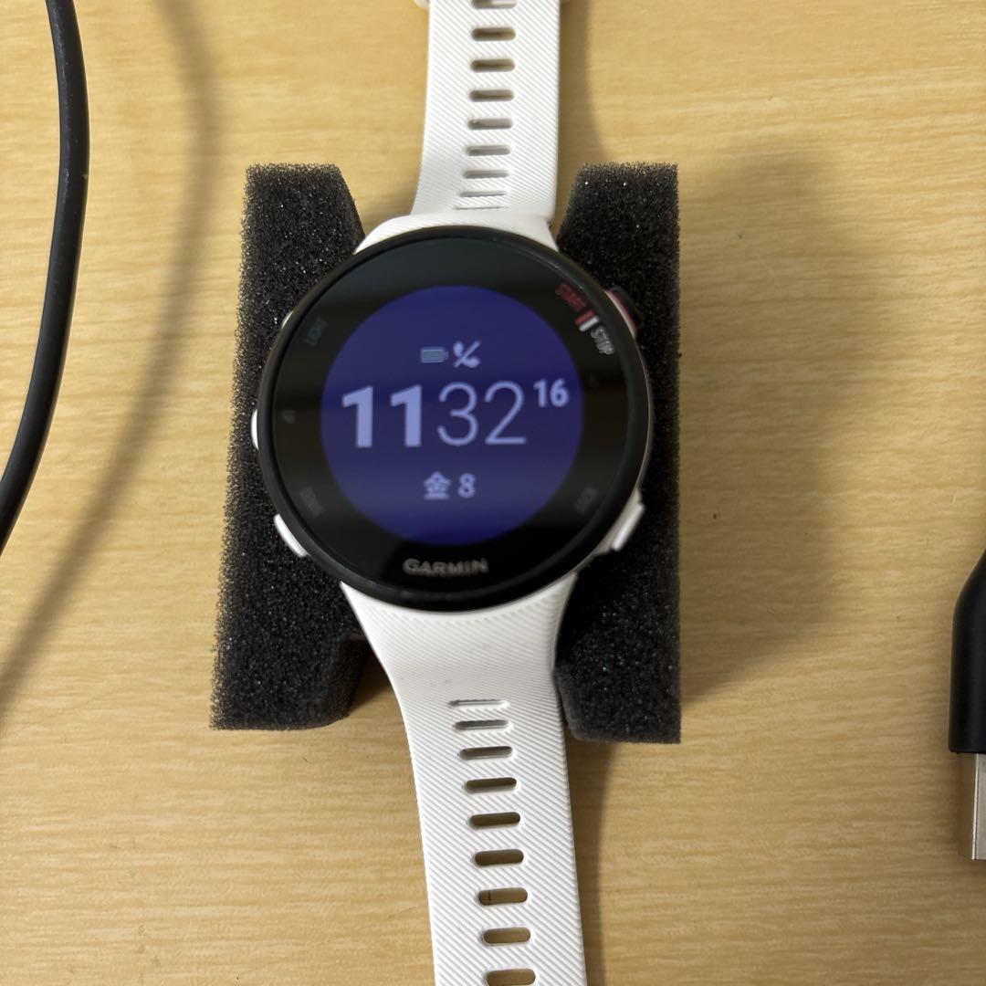 GARMIN ForeAthlete 45Sbr/ホワイト