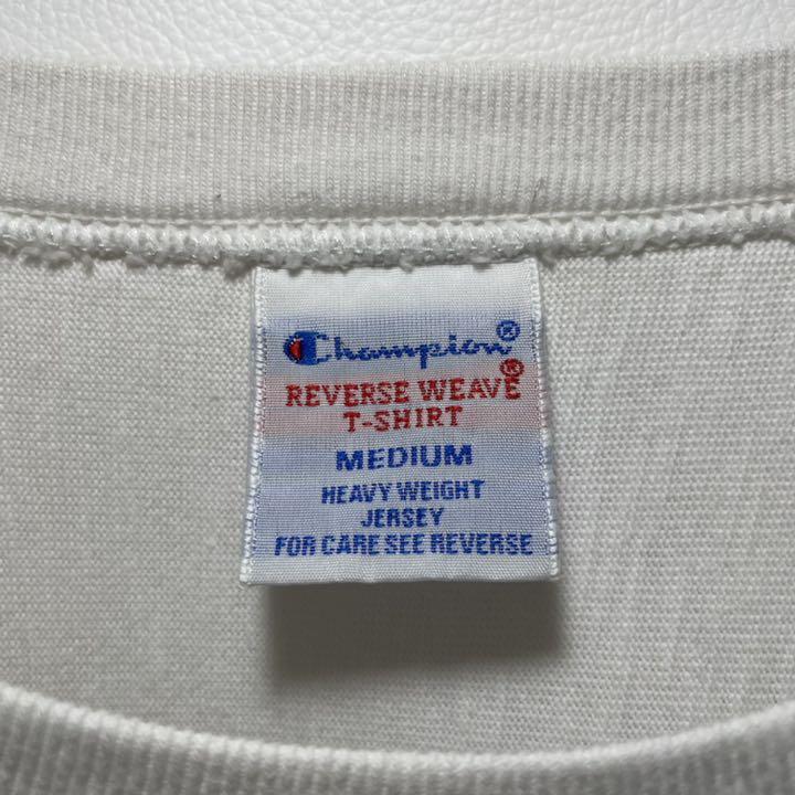 最新品 Championチャンピオン リバースウィーブ 刺繍ロゴ 古着 6pwd1-m48480362066 ロンT サイズM 新作低価