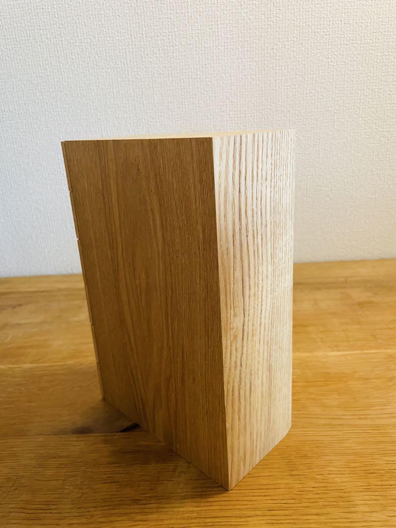 MUJI 無印良品◆木製 小物収納ケース/書類収納スタンド◆4個セットまとめ売り