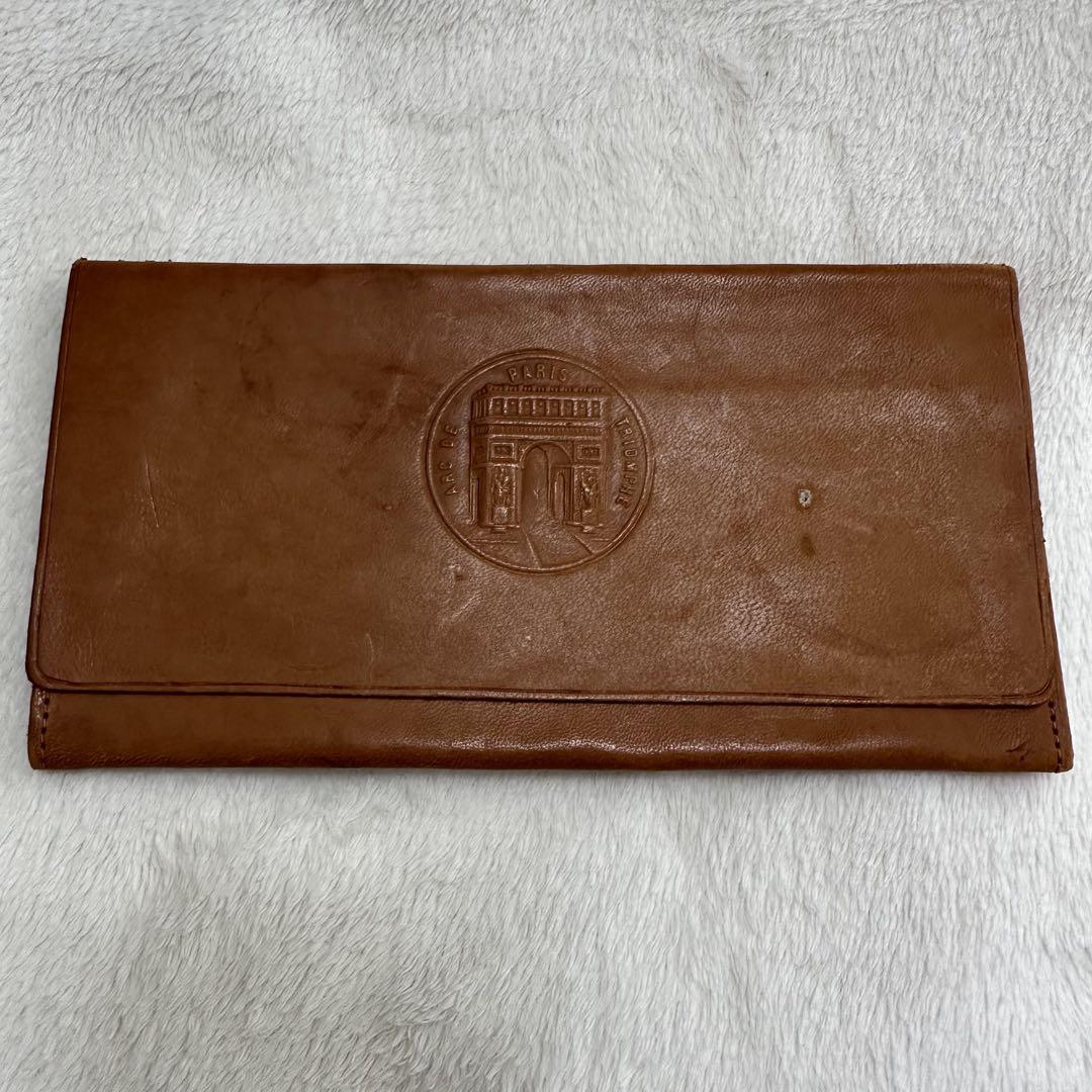 エトワール凱旋門 フランス 長財布 本革 Genuine Leather