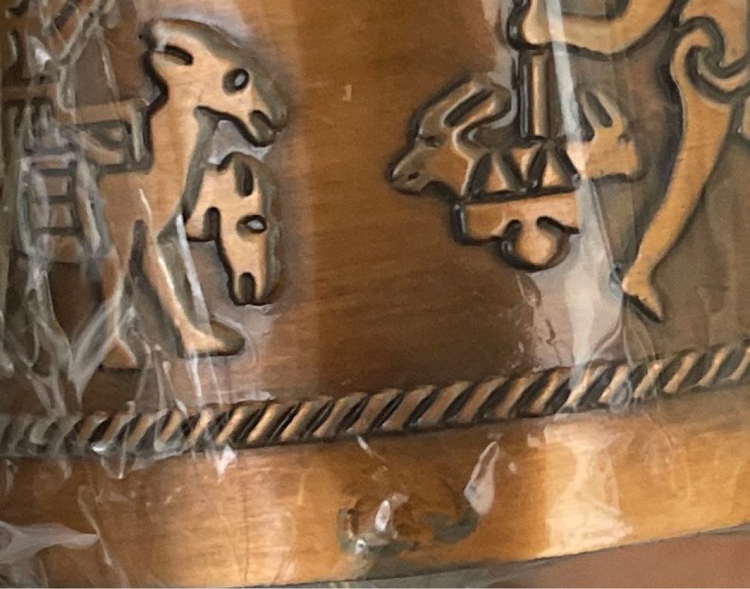 paris 壁画 ピラミッド 古代 タンブラーセット 純銅 昭和レトロ レトロ