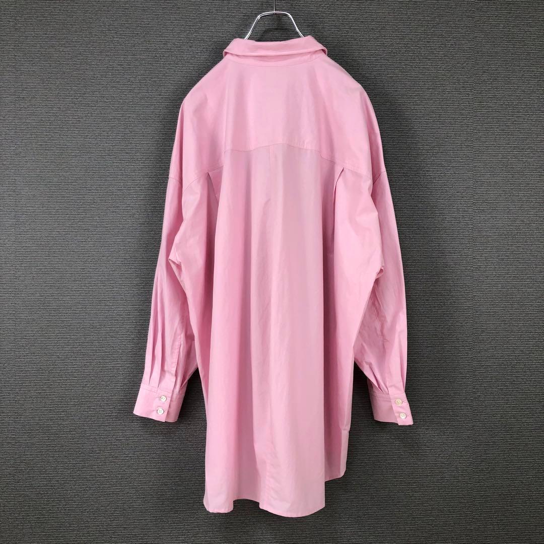 新品 Arpege story ビックコクーンシャツ ピンク