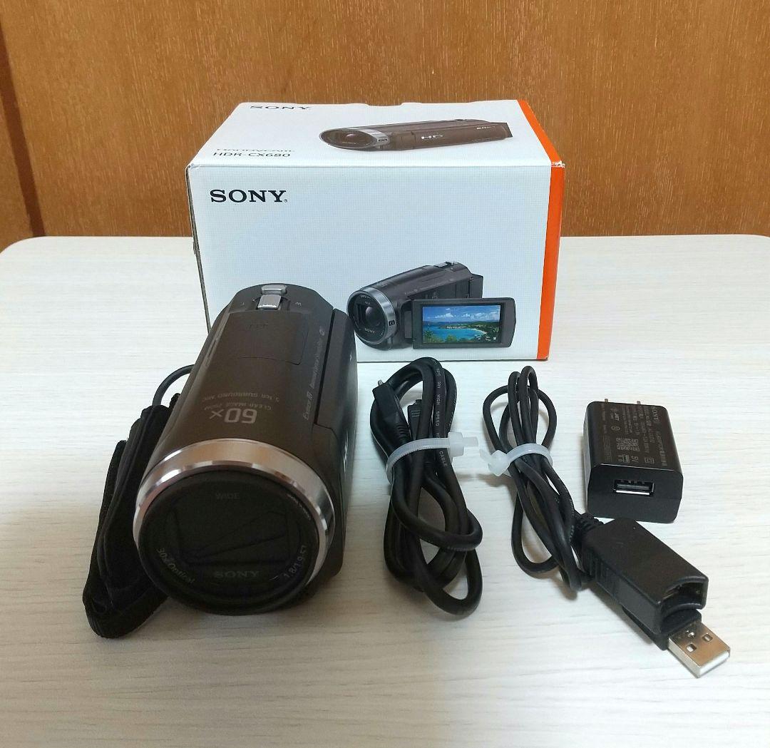 SONY ビデオカメラ HDR-CX680