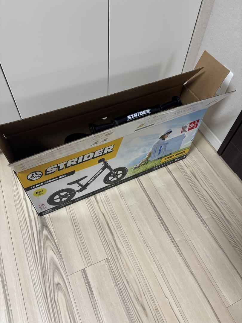 【美品】STRIDERストライダー スポーツモデル 12インチ ブラック黒