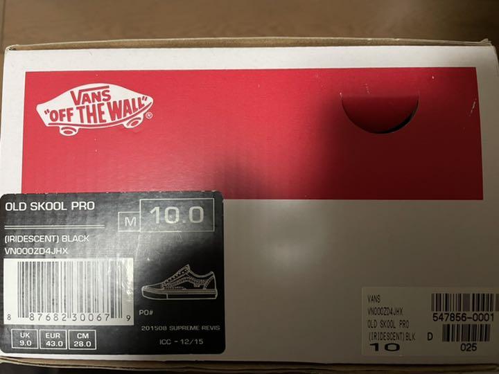 定番大特価 supreme VANS スニーカー g5iXC-m48482686687 国産日本製