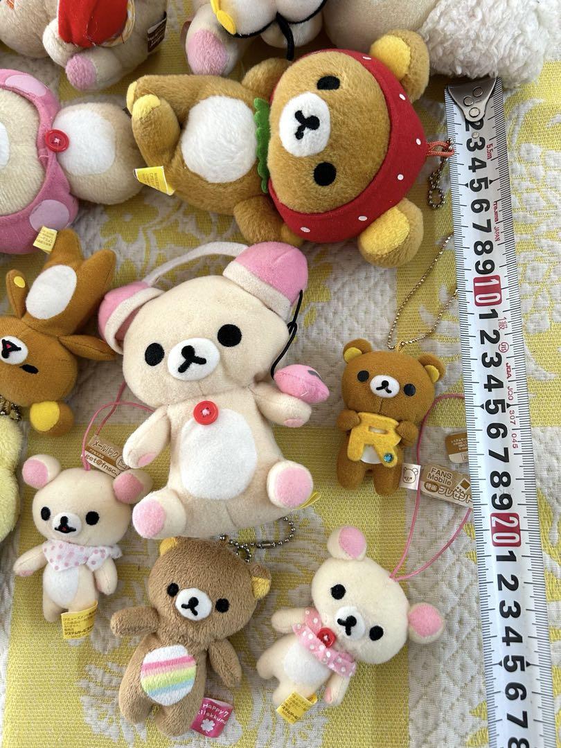 リラックマ ぬいぐるみ　マスコットキーチェーン　まとめ売り