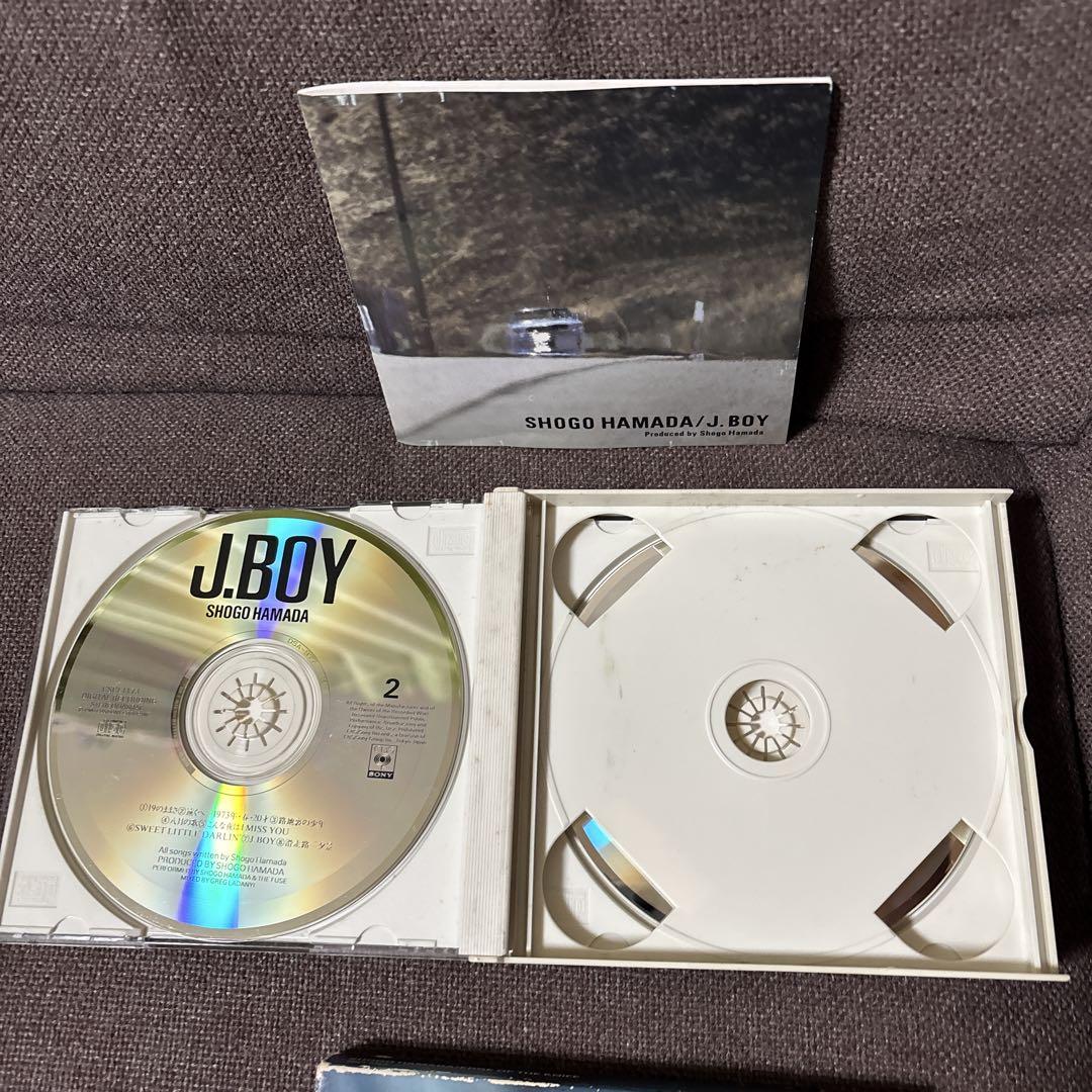 浜田省吾CD『J.BOY』と『EDGE OF THE KNIFE』2枚セット - メルカリ