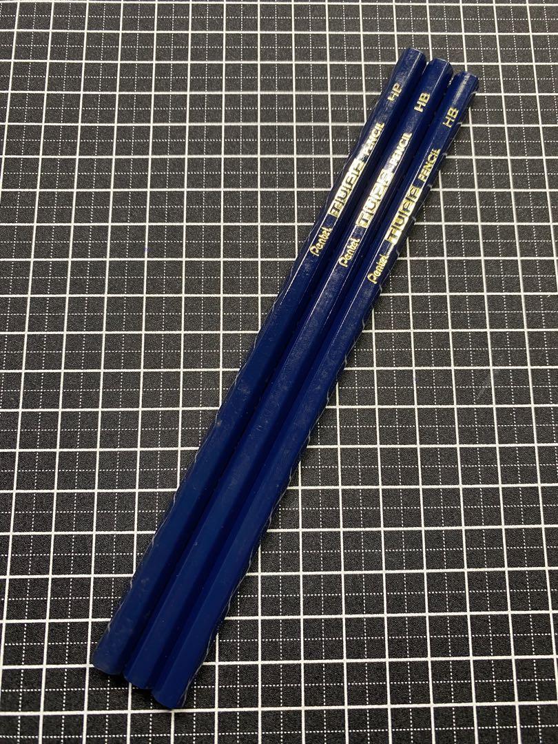 Pentel TUFF PENCIL 鉛筆硬度HB 3本セット