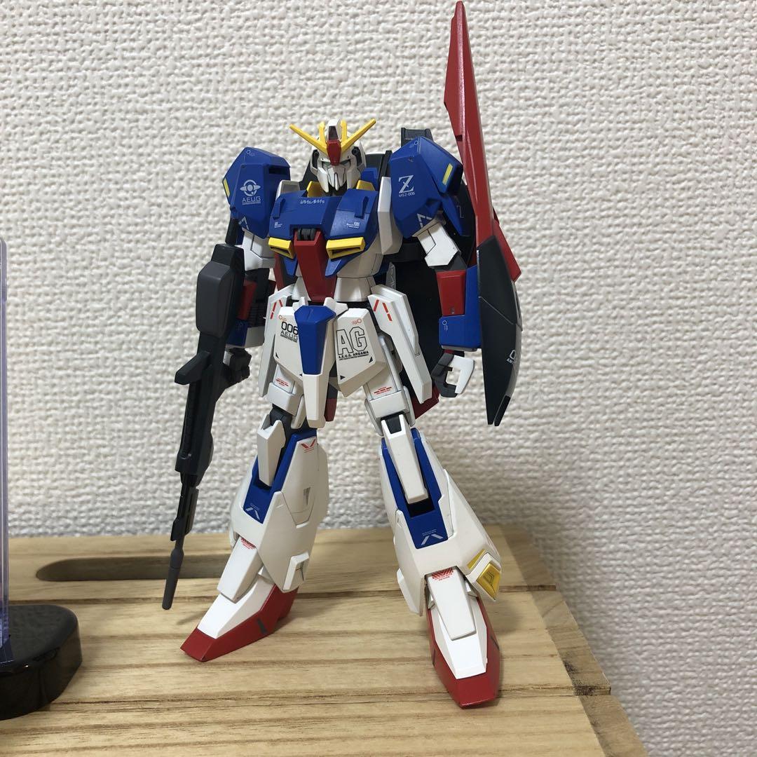 hgucゼータガンダム　ガンプラ　全塗装完成品