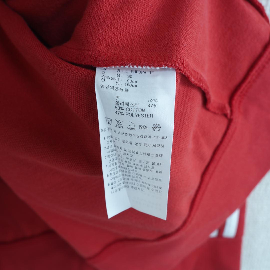 ★美品★アディダス　ジャージ　赤　L　トラックジャケット　ヨーロッパ