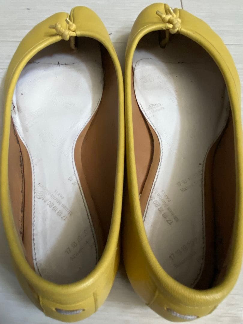 Martin Margiela マルタンマルジェラ レザー フラットシューズ