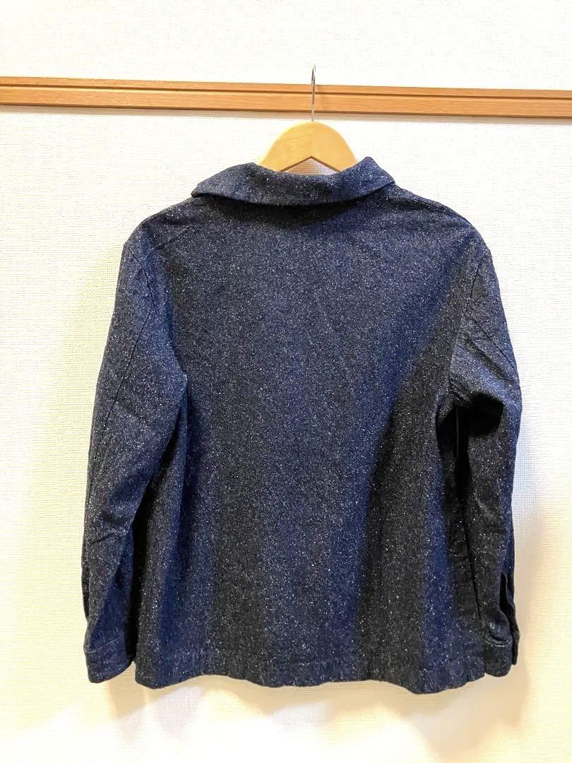 トップス AURALEE SILK DENIM SKIPPER SHIRT