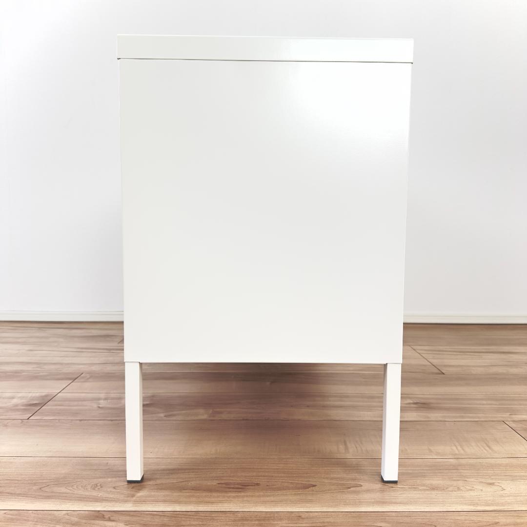 希少 旧型 IKEA イケア PS スチール キャビネット ホワイト