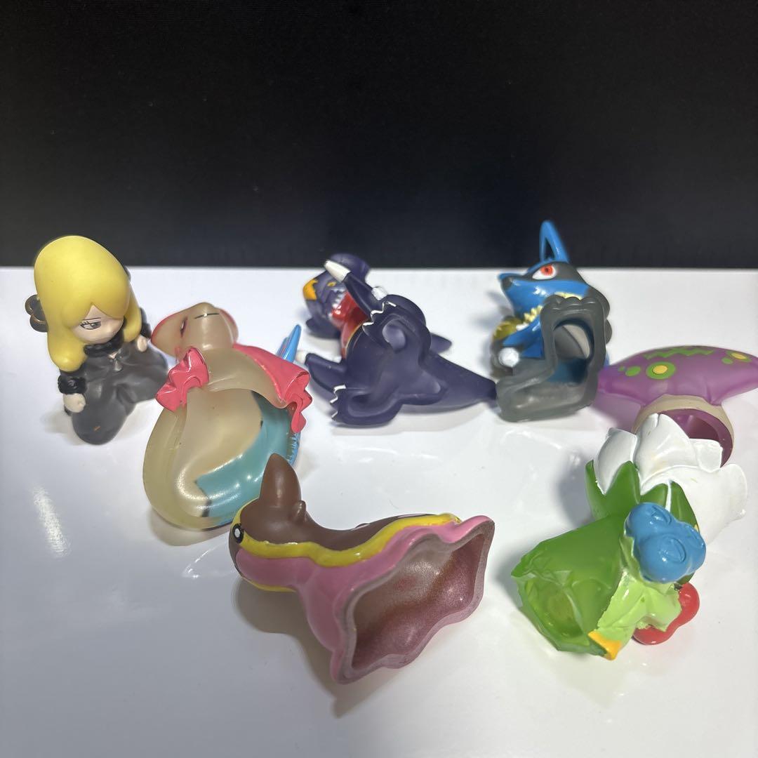 超希少 シロナ パーティ ポケモンキッズ クリア 指人形 ポケモン フィギュア ポケモンキッズ クリア シロナの手持ち 指人形 ポケモン