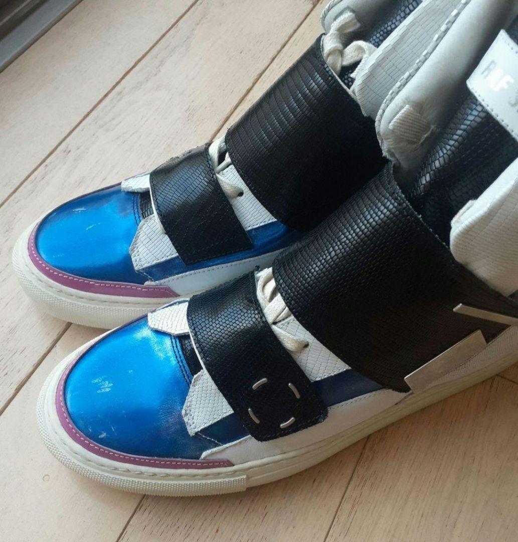 【新品】ラフシモンズ RAF SIMONS ハイカット レザー 26cm