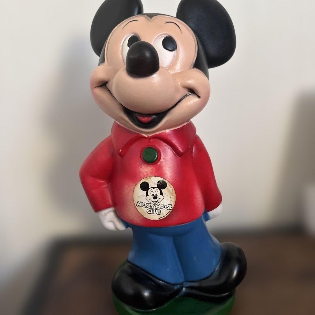 70年代 ミッキーマウス貯金箱