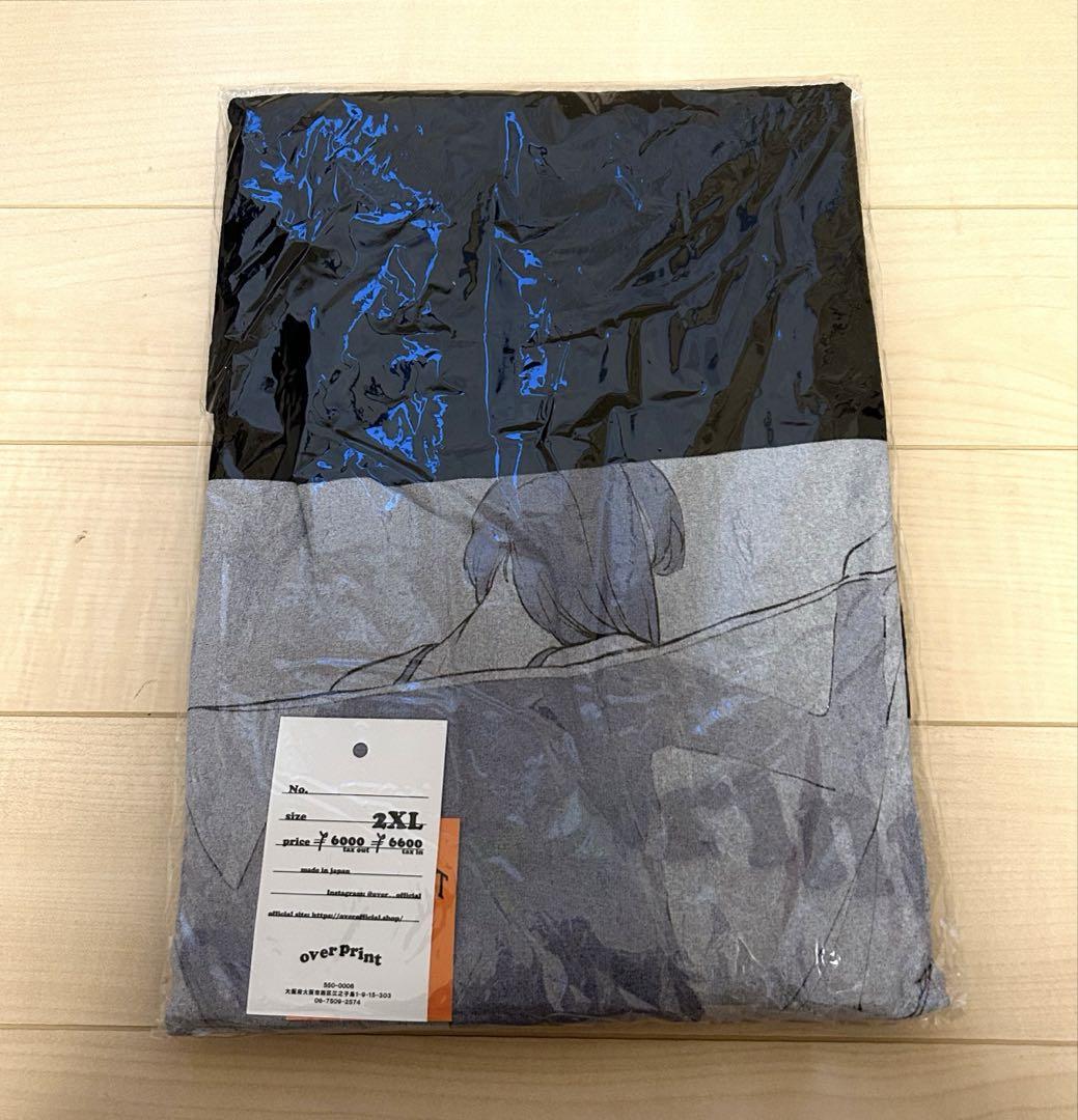 【新品・未使用】Over print 長袖 ロンT 黒