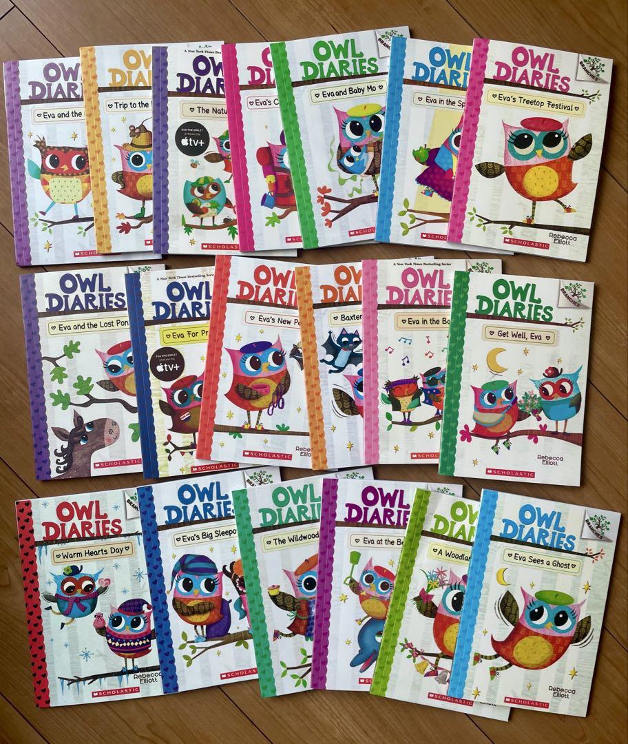 新品　英語絵本　Scholastic owl diaries 19冊