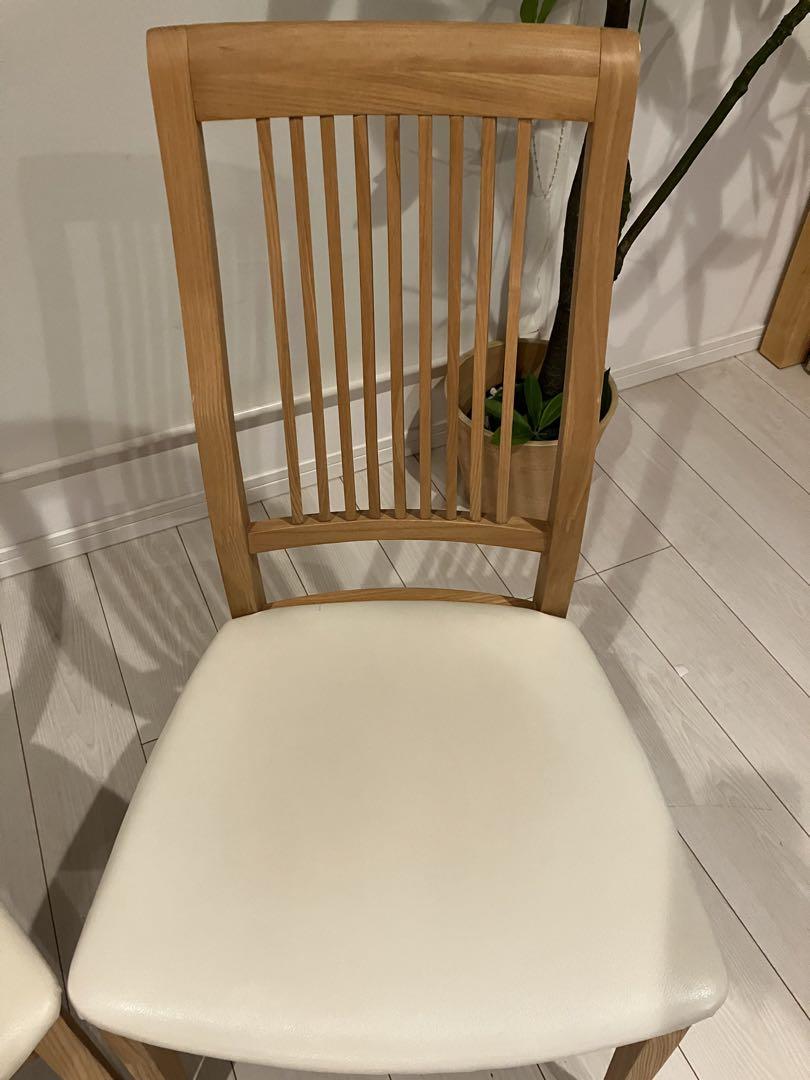 ★美品★　大塚家具　２脚セット　ハイバックチェア　ダイニングチェア