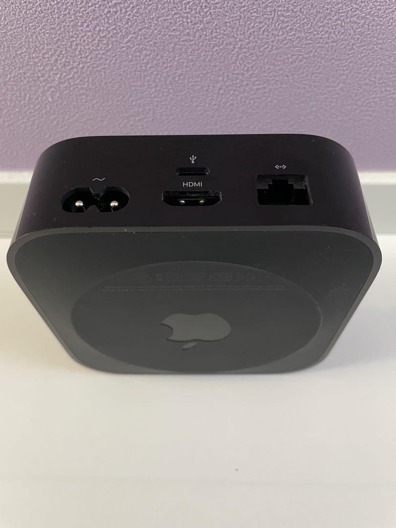 Apple TV 本体 + リモコン + ケーブルセット　第4 世代　A1625
