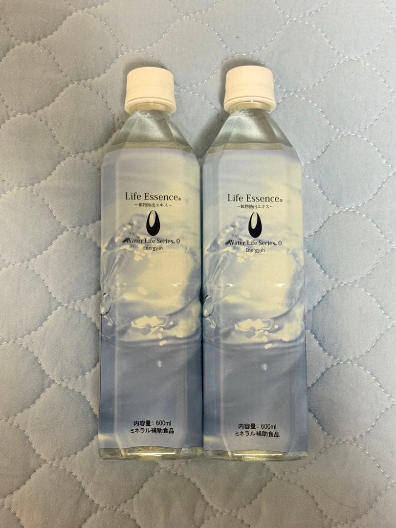 【2本セット】エコウォーター　ライフエッセンス　600ml